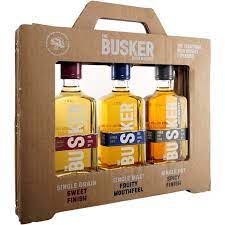 Busker Irish Whiskey Variety Triple Pack