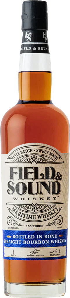 Field & Sound Bottled in Bond Wheated Sweet Mash Straight Bourbon Whiskey 750ml