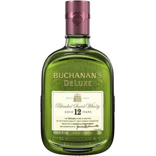 Buchanan's De Luxe 12 Year Old Blended Scotch Whisky 750ml