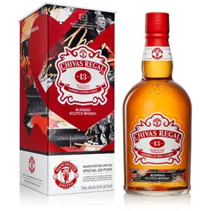 Chivas Regal Manchester United Special Edition 13 Year Old Blended Scotch Whisky 750ml