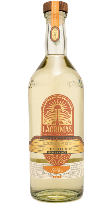 Lagrimas Del Valle Reposado Palo Verde Tequila 750ml