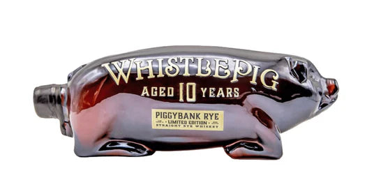 WhistlePig Farm Piggybank Limited Edition 10 Year Old Batch No. 1 Straight Rye Whiskey 1Lt