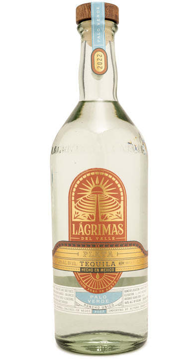 Lagrimas del Valle Plata Palo Verde Tequila 750ml