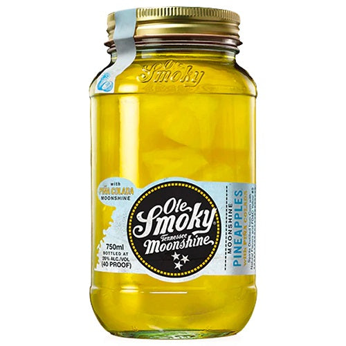 Ole Smoky Pineapples with Pina Colada Moonshine