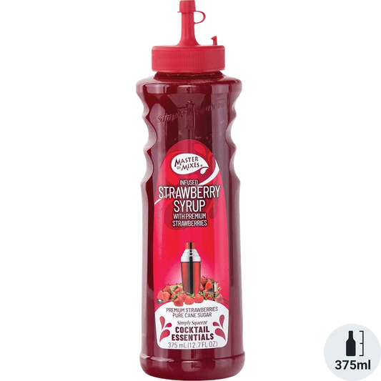 Master of Mixes Cocktail Essentials Strawberry Syrup 375ml