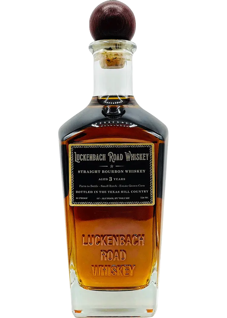 Luckenbach Road Straight Bourbon Whiskey 750ml