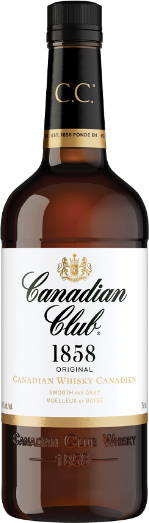 1858 Canadian Club Original Blended Canadian Whisky 1.75Lt