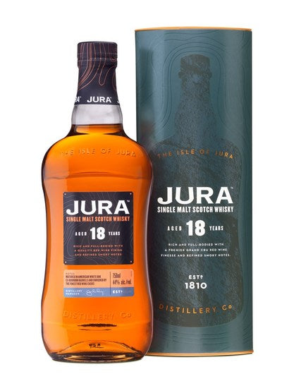 Isle of Jura 18 Year Old Single Malt Scotch Whisky 750ml