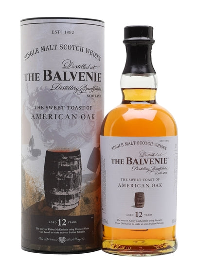 Balvenie The Sweet Toast of American Oak 12 Year Old Single Malt Scotch Whisky 750ml