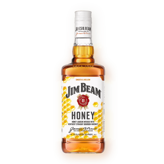 Jim Beam Smooth & Mellow Honey Flavored Kentucky Straight Bourbon Whiskey 750ml