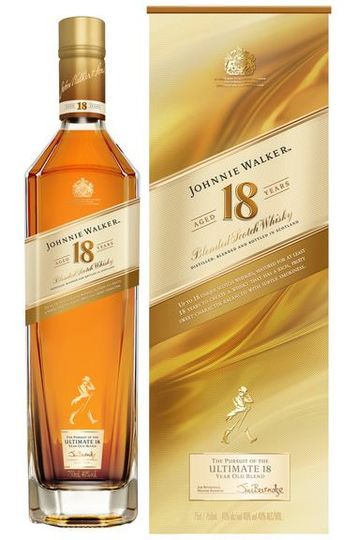 Johnnie Walker Gold Label 18 Year Old Blended Scotch Whisky 750ml