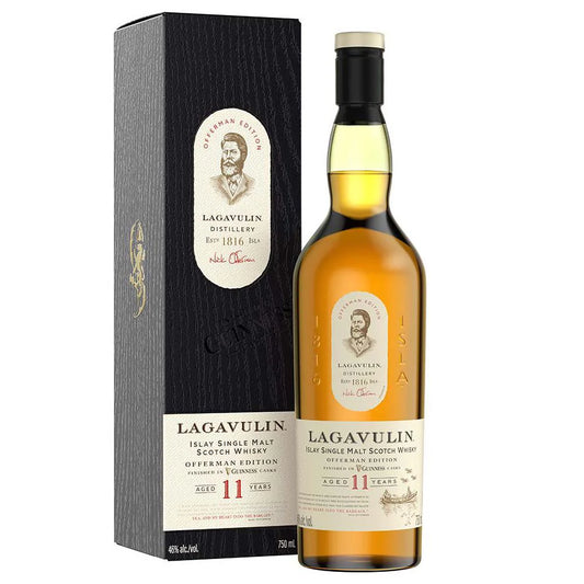 Lagavulin Offerman Edition Guinness Cask Finish 11 Year Old Single Malt Scotch Whisky 750ml