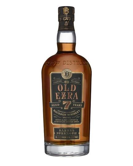 Old Ezra 7 Years Old Barrel Strength Kentucky Straight Bourbon Whiskey 750ml