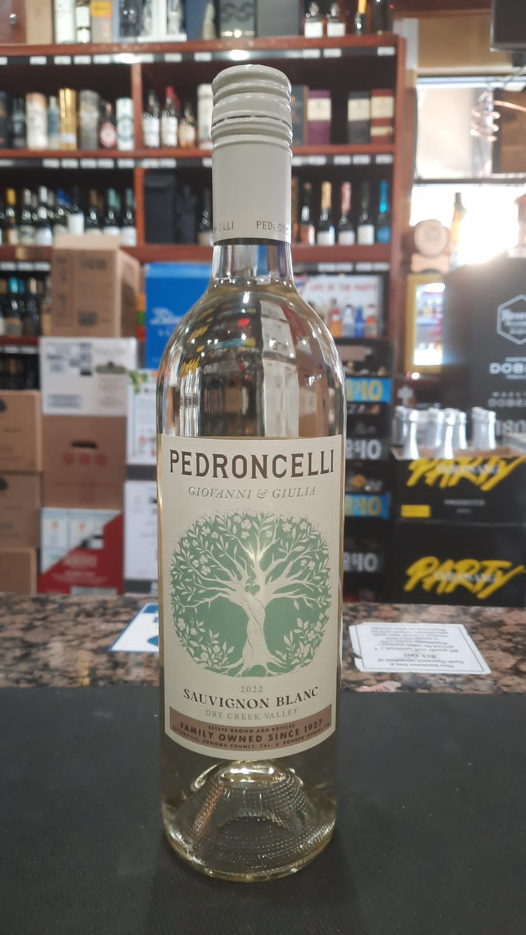 2022 East Side Vineyard Pedroncelli Sauvignon Blanc 750ml