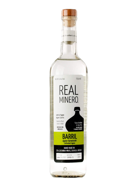 Real Minero Barril Mezcal