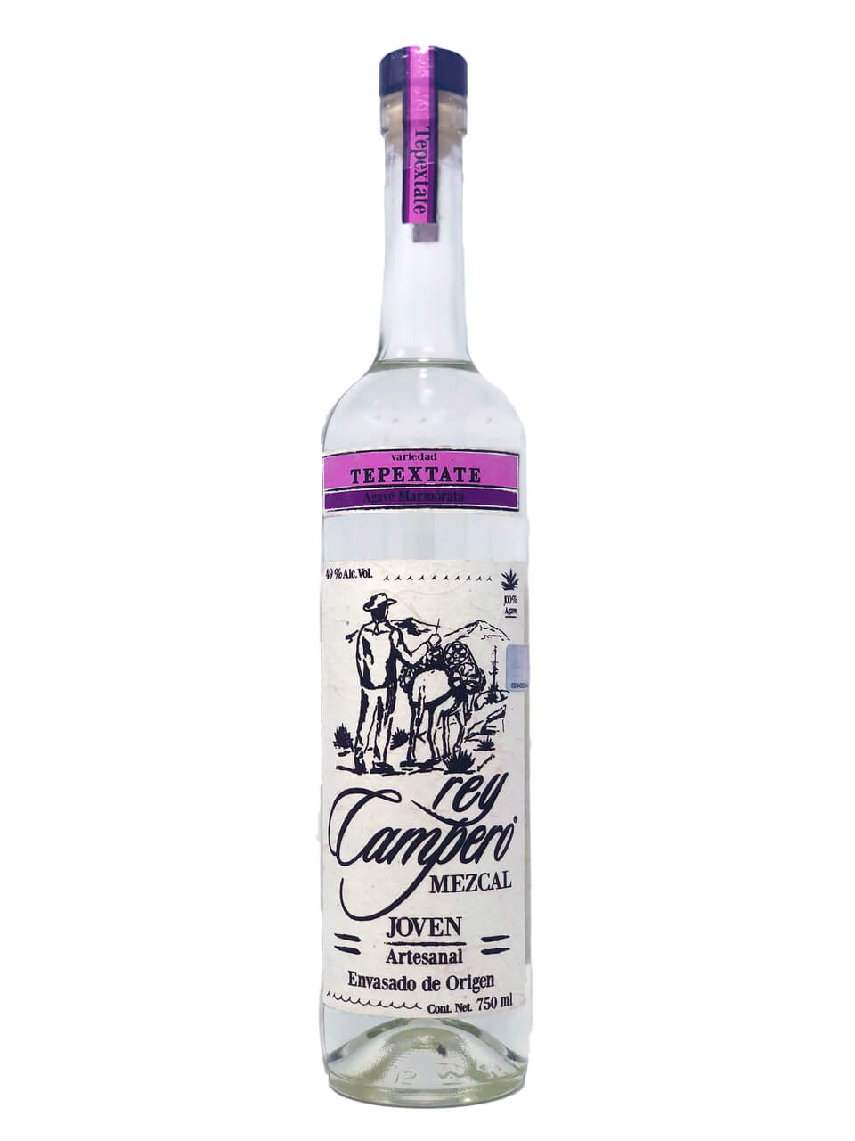 Rey Campero Tepextate Mezcal 750ml