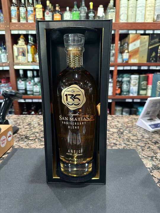 Casa San Matias 135 Year Anniversary Blend Anejo Tequila 750ml