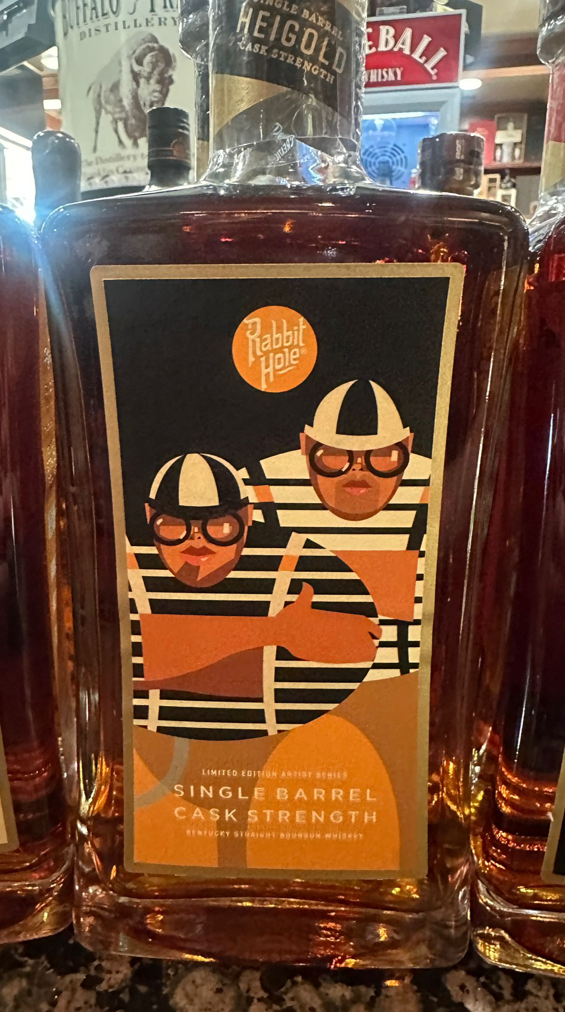 Rabbit Hole Tweedledum Tweedledee Single Barrel Cask Strength Straight Bourbon Whiskey 750ml