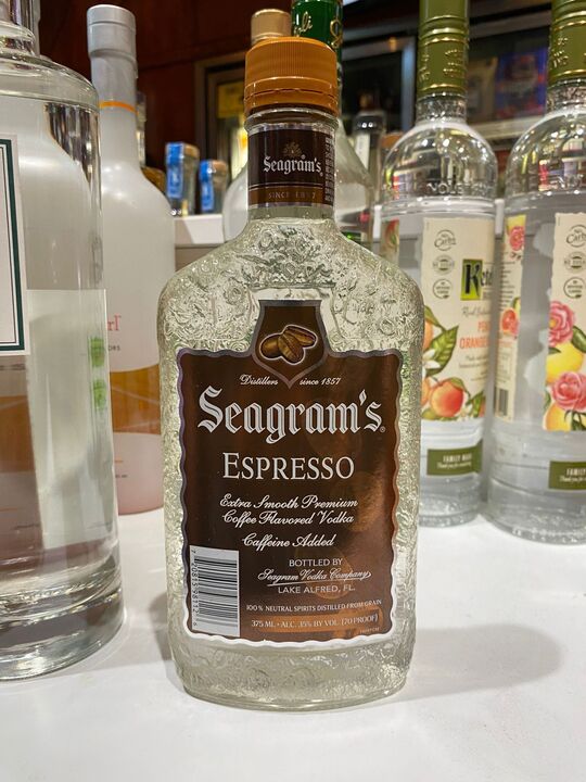 Seagram's Espresso Extra Smooth Coffee Flavor Vodka