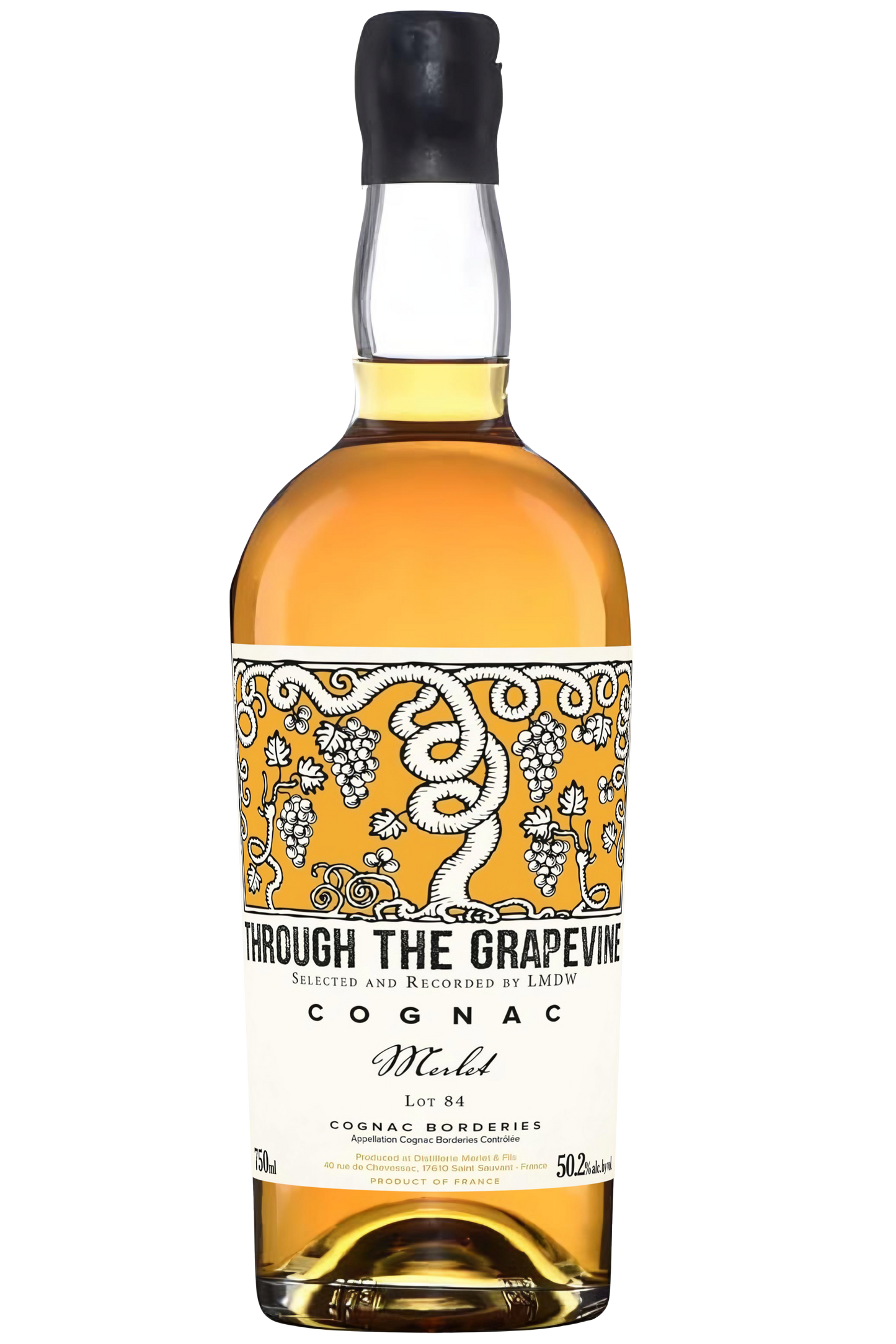 La Maison du Whisky & Velier Through the Grapevine Merlet Borderies Cognac 750ml