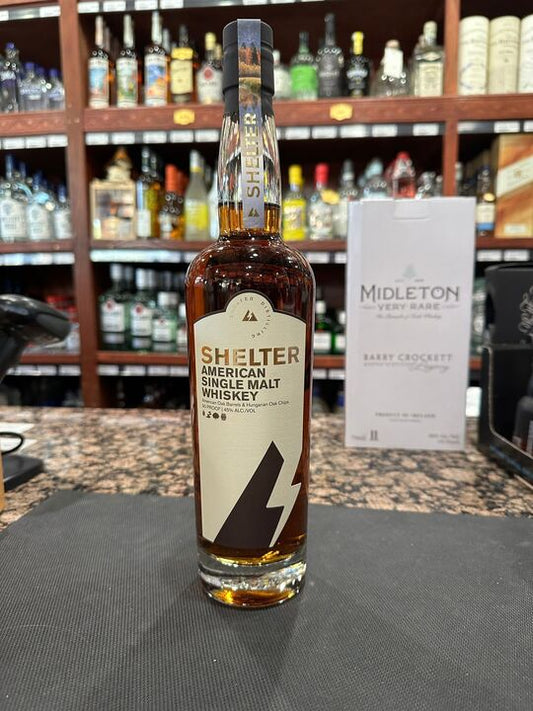 Shelter American Single Malt Whiskey 750ml