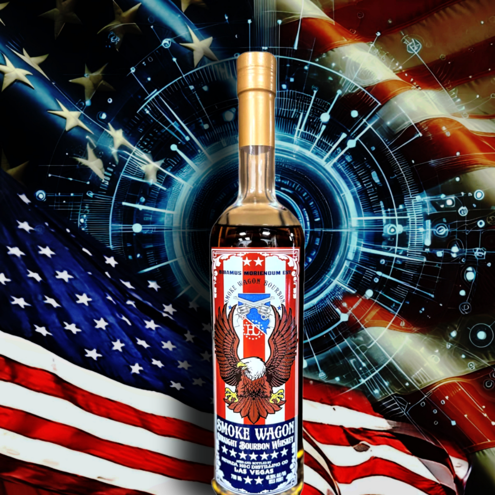 Smoke Wagon 4th of July Edition Straight Bourbon Whiskey 750ml
