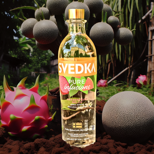 Svedka Pure Infusions Dragonfruit Melon Flavored Vodka 750ml