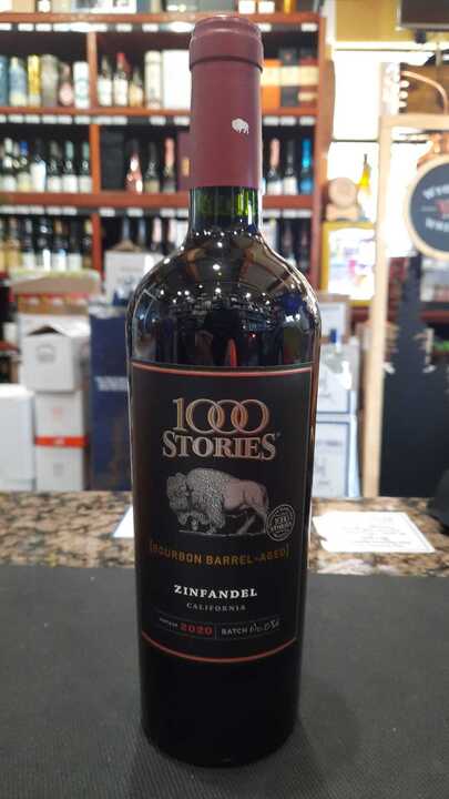 2020 1000 Stories Bourbon Barrel Aged Zinfandel 750ml