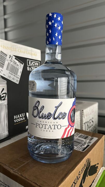 Blue Ice American Potato Vodka 750ml