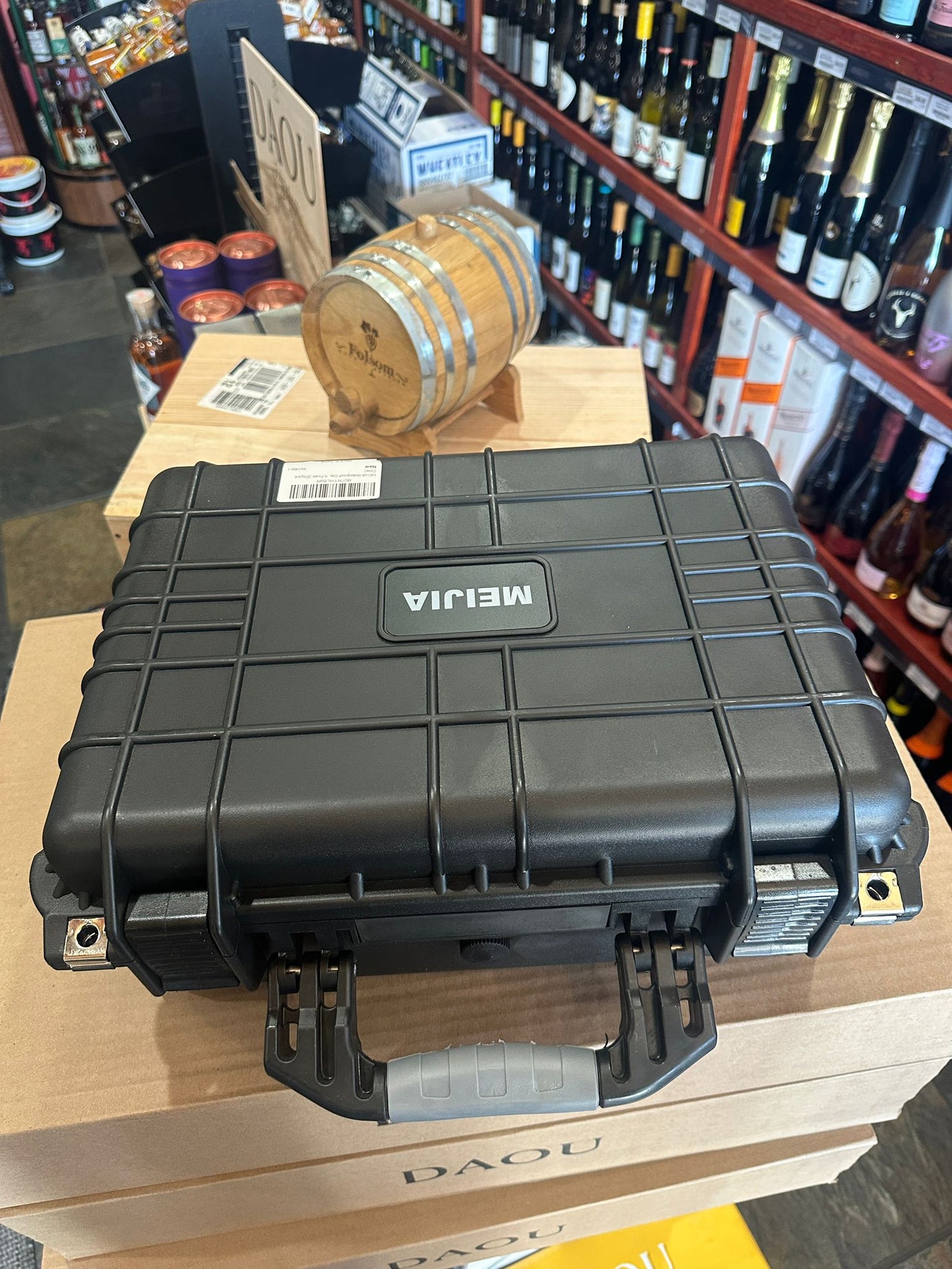 Hard Shell Case For High End Bottle Transport